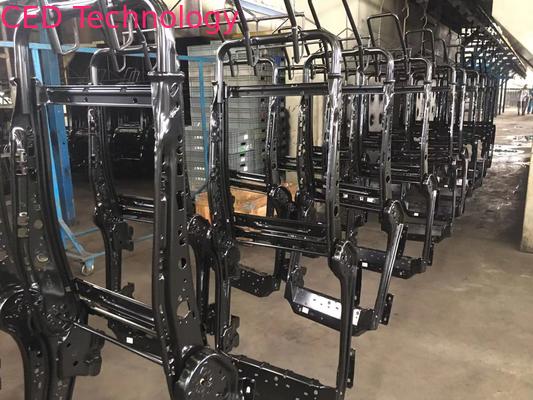 طلاء أسود حواف ناعمة، طلاء كهربائي ترحيلي لمقعد السيارة