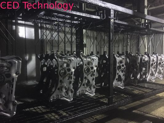 طلاء ED للكهرباء المتحركة في الربيع السيارات ممتازة إخفاء الركيزة ومقاومة التآكل